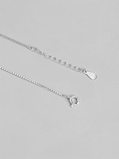 Infinity evil eye pure silver anklets