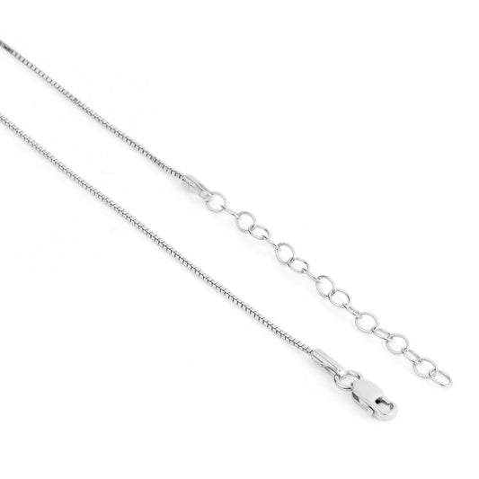 Pure silver box chain