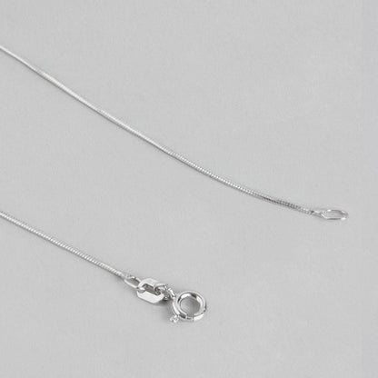 Pure silver snake chain