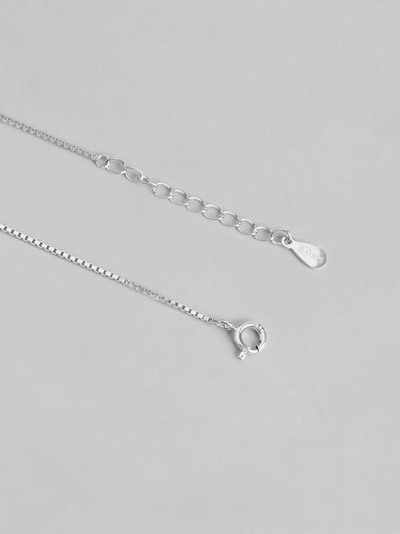 Pure silver Infinity evil eye anklets